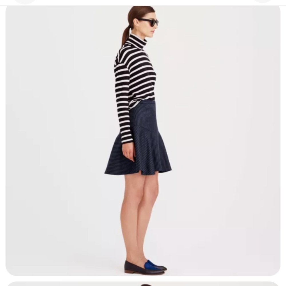 J. Crew short flare skirt
